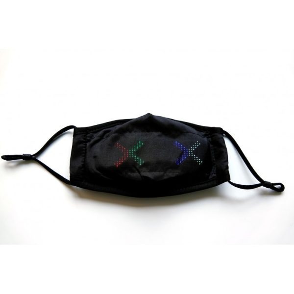 LED Luminous Mask with message display