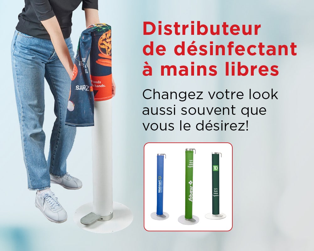 Web Banner Distributeur Désinfectant