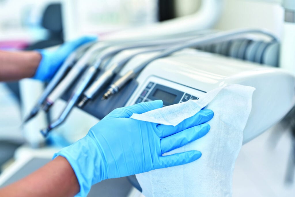 Workplace disinfection